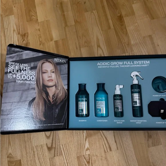 BRAND NEW NWT Redken Acidic Grow Full System Hair Set - Picture 3 of 6
